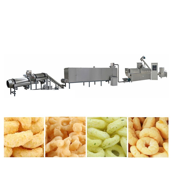 Puffed Snack Extruder Plant