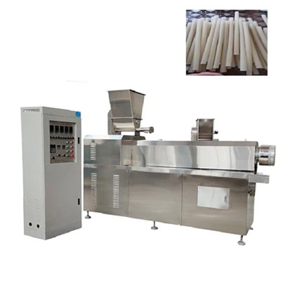 Automatisk ekstrudermaskin for rishalmproduksjon